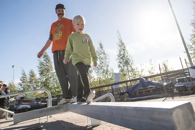 Dash Parkour dex beam L221 x B91 x H27 cm 