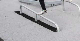 Dash Parkour rail line L229 x B90 x H37,5 cm