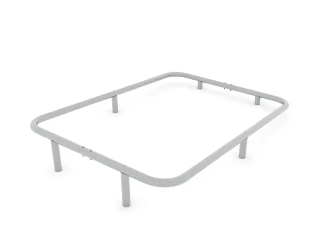 Dash Parkour rail square L228 x B159 x H39 cm 