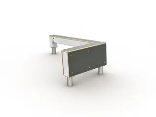 Dash Parkour vault S L154 x B75 x H53 cm