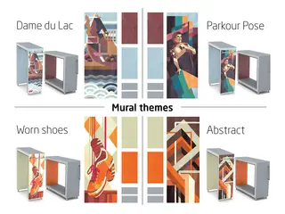 Dash Parkour vault LU L175 x B214 x H157 cm