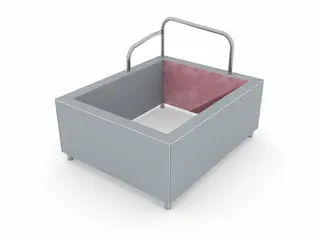 Dash Parkour vault square U L222 x B182 x H158 cm