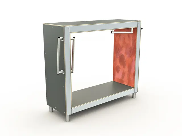 Dash Parkour base frame L244 x B74 x H191 cm 