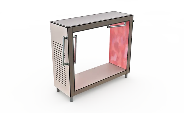 Dash Parkour base frame L244 x B74 x H191 cm 