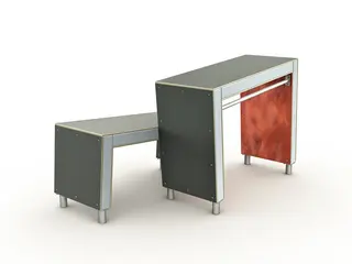 Dash Parkour base double S1 L269 x B149 x H150 cm