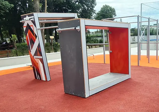 Dash Parkour base double L L362 x B163 x H245 cm 