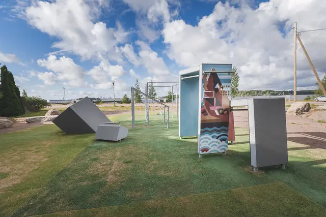 Dash Parkour block M L216 x B211 x H174 cm 