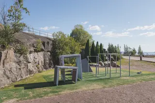 Dash Parkour cage S L377 x B285 x H241 cm