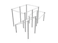 Dash Parkour cage M L485 x B309 x H241 cm