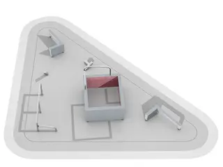 Dash Parkour M1 vault &amp; jump L644 x B646 x H158 cm