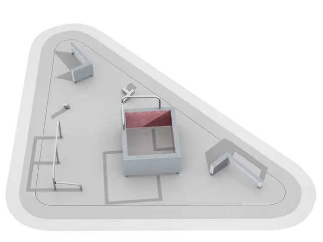 Dash Parkour M1 vault & jump L644 x B646 x H158 cm 