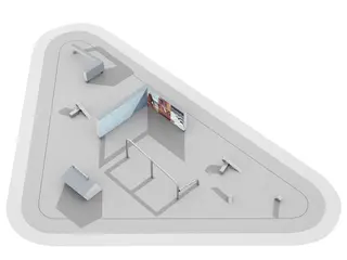 Dash Parkour M3 vault &amp; precision L640 x B642 x H95 cm