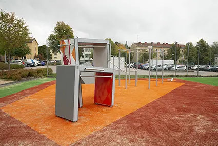 Dash Parkour M6 hanging & cat leap L911 x B874 x H245 cm 