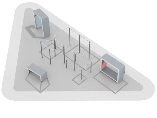 Dash Parkour M8 hanging & wall run L798 x B881 x H245 cm 