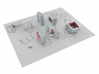 Dash Parkour spot M1 L1194 x B874 x H245 cm