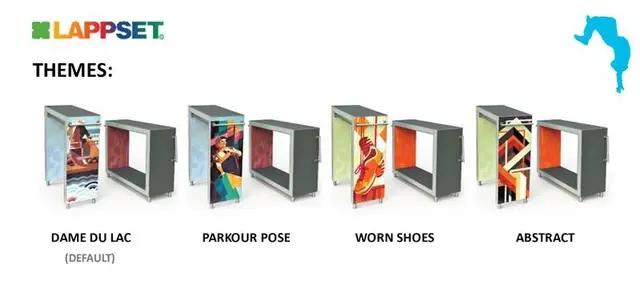 Tag 1 - høyt og lavt L1086 x B895 x H150 cm 