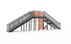 Fitness stairs I-model Ember