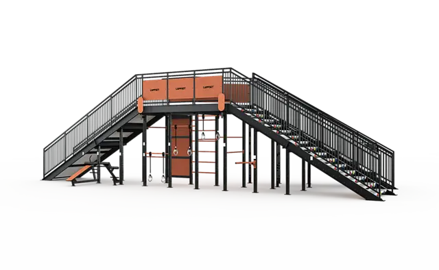 Fitness stairs Y-model høyre Ember 