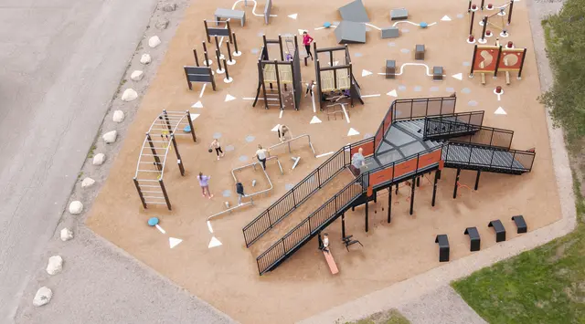 Fitness stairs Y-model venstre Ember 