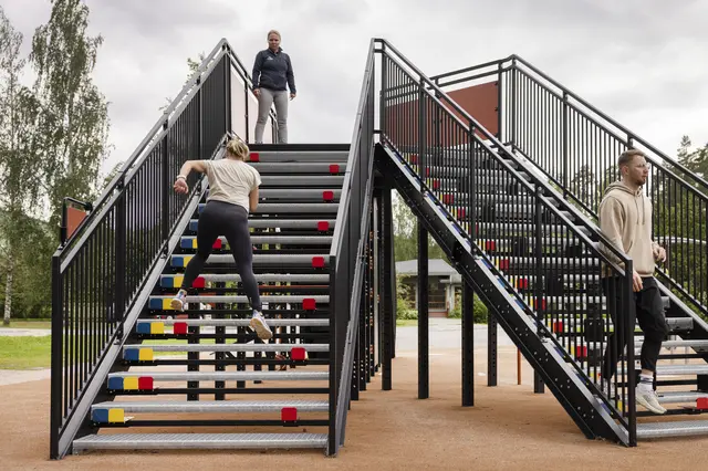 Fitness stairs Y-model venstre Ember 