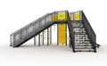 Fitness stairs U-model Bloom