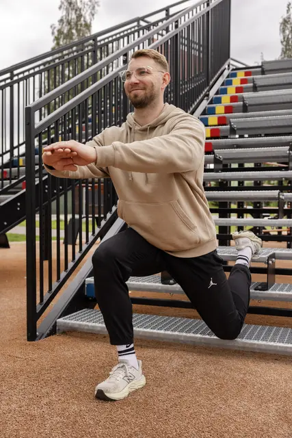 Fitness stairs U-model Meadow 
