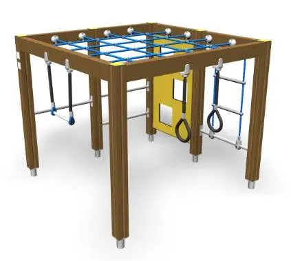 ABC Klatrekube lav L170 x B170 x H148 cm 