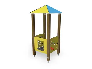 ABC Lekehus L104 x B99 x H232 cm