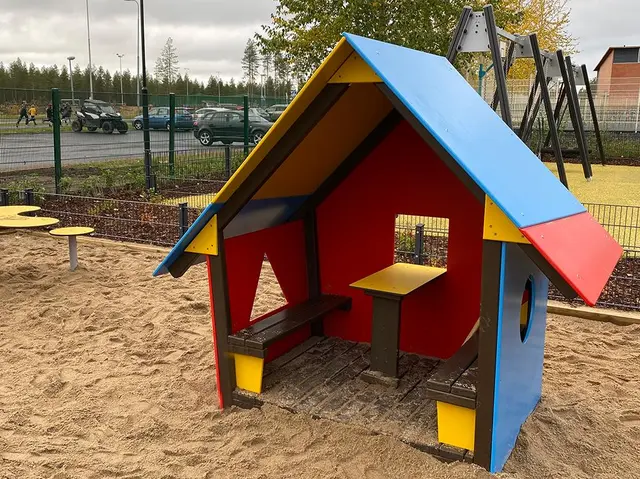 ABC Lekehus Trikolor L198 x B116 x H174 cm 