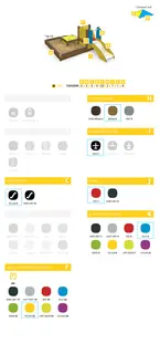 ABC Lekeapparat med sandkasse Rosa L295 x B383 x H136 cm