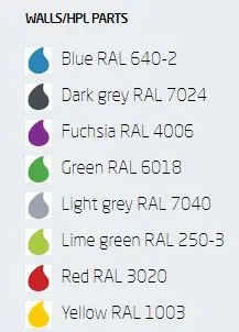 ABC Sandbord Blomst L60 x B60 x H32 cm