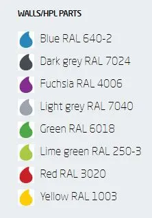 Finno karusell Iodine L120 x B120 x H77 cm 