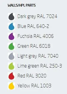 Karusell Rumba L120 x B120 x H102 cm 