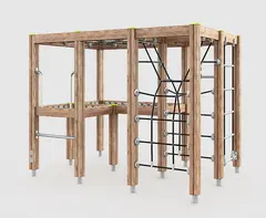 Finno Klatrekube L169 x B169 x H198 cm