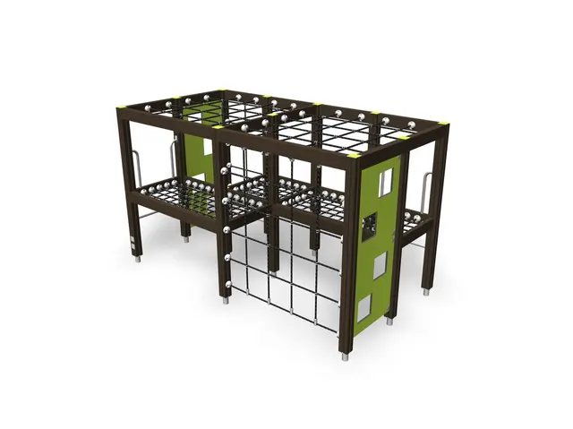 Klatrekube med veggpanel lime Lime 