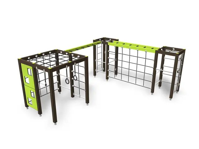 Finno Klatrekube  stor med armgang L492 x B410 x H198 cm 