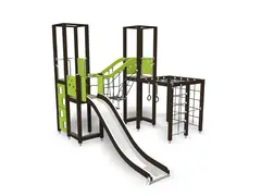 Finno Aktivitetst&#229;rn med sklie L414 x B468 x H382 cm