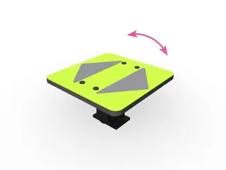 Vippe Rocker L40 x B40 x H23 cm