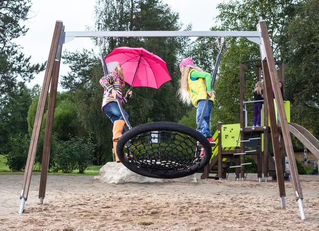 Fugleredehuske komplett limegrønn L391 x B173 x H270 cm 