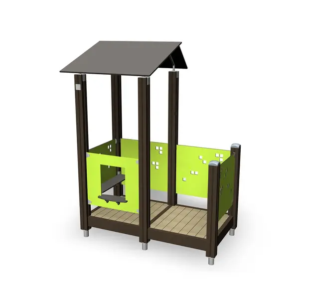 Finno Lekehus rød Rød 