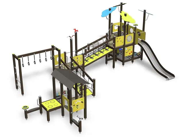 Finno Lekesenter universell L L833 x B1040 x H366 cm 