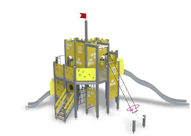 Finno Lekeslott L609 x B919 x H516 cm 