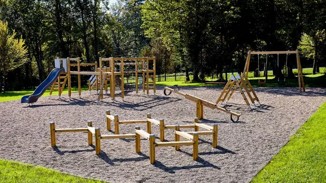 Clover balansebane sikk-sakk L410 x B250 x H51 cm 