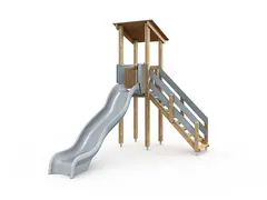 Clover t&#229;rn med sklie L377 x B238 x H332 cm