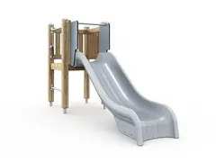 Clover plattform med sklie L290 x B90 x H166 cm