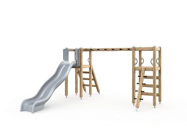 Clover aktivitetstårn L449 x B410 x H229 cm 