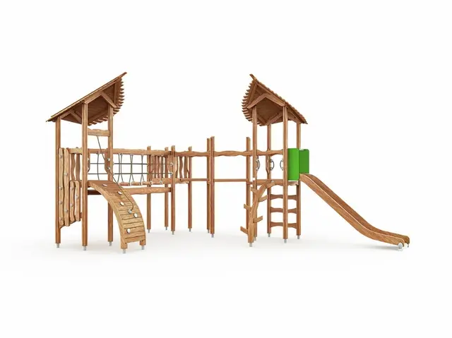 Flora goblins lekeapparat natur L502 x B733 x H382 cm 