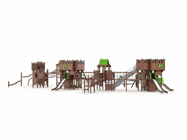 Flora Maximus festning brun L2482 x B1429 x H386 cm 