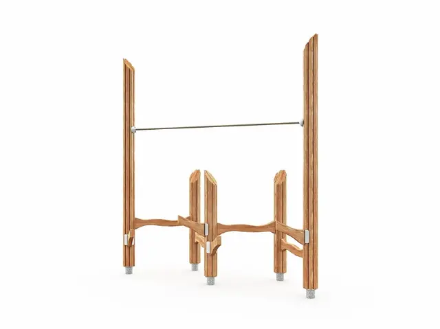 Flora enhjørningens stall natur L253 x B95 x H270 cm 