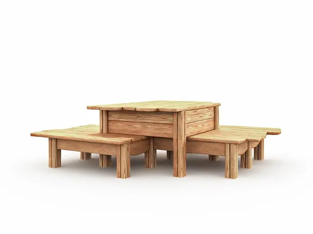 Flora Jenny sand- og lekebord natur L208 x B160 x H58 cm 